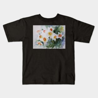 Sunny Narcissus Kids T-Shirt